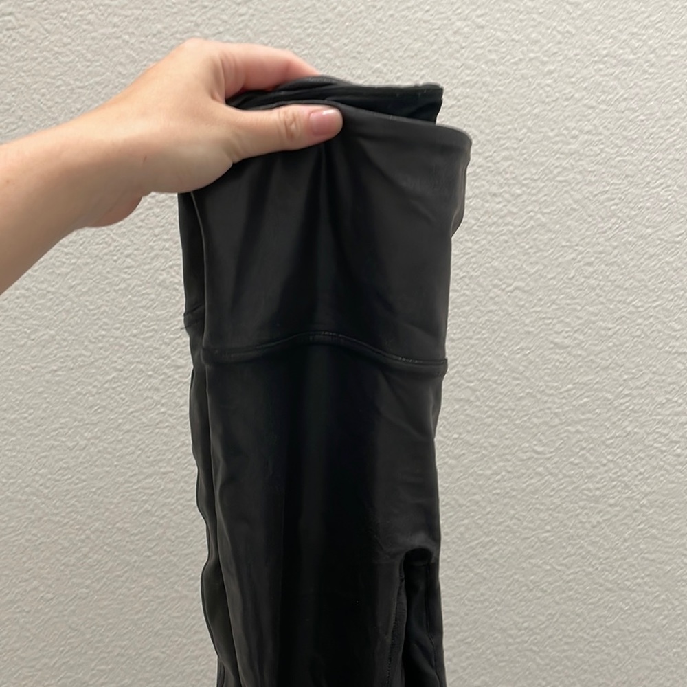 Spanx faux leather leggings